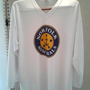 Norfolk Admirals Men's Hockey Athletics Shirt Large